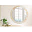 Huldar Glass Flat Wall Mirror