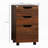 3 Drawer Office Storage Cabinet Under Desk Cabinet with Wheels-1352628392