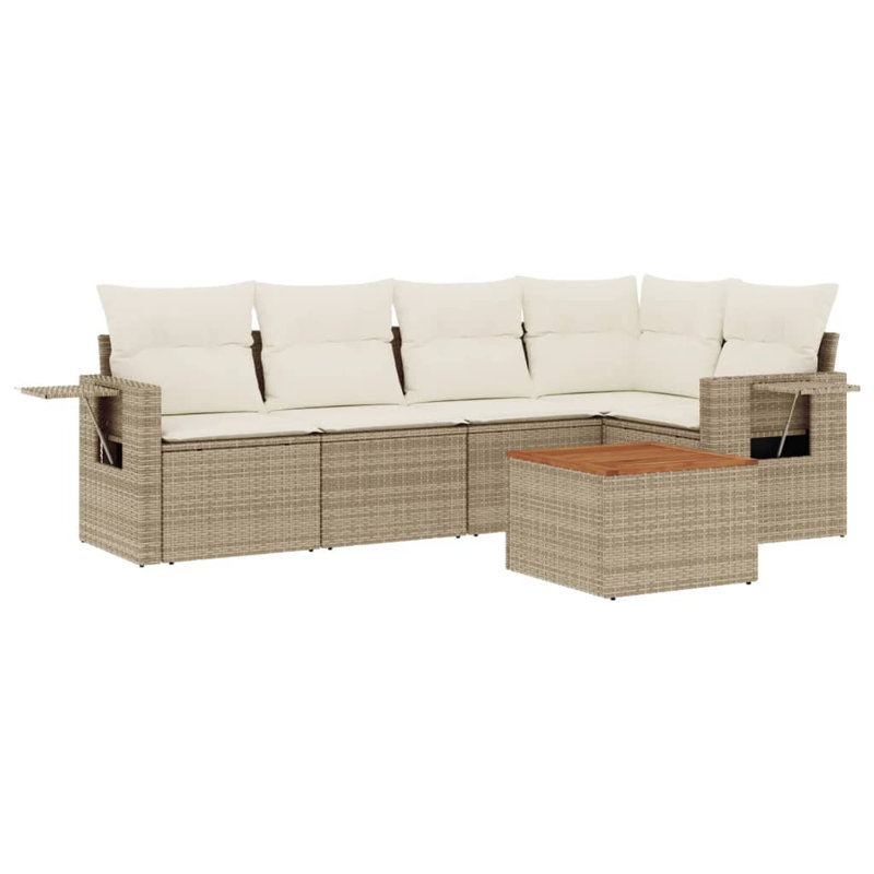 Ensemble de canapé de jardin Vidaxl
