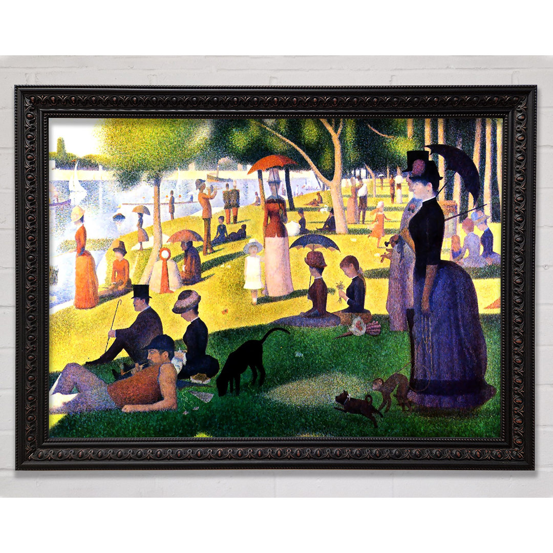 Seurat Sunday At La Grande Jatte - Einzelner Bilderrahmen Kunstdrucke