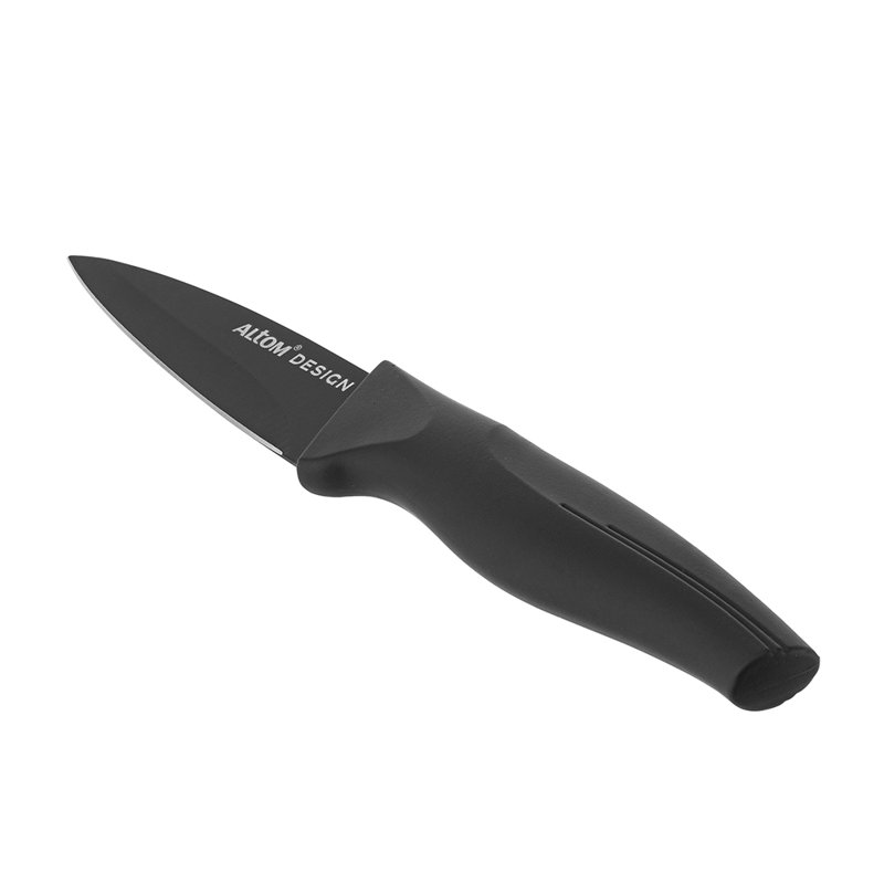 Set Of 2 Knives And Sharpaner, Non Stick