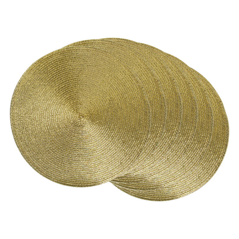 Napperons en polyester, Or