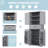 Bathroom Storage Cabinet With Multi-Functional Storage Space, Drawer With Slide Rails, Adjustable Shelf-833371055