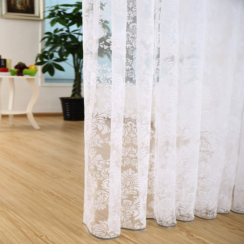 Azaiah Sheer Curtain Single Panel