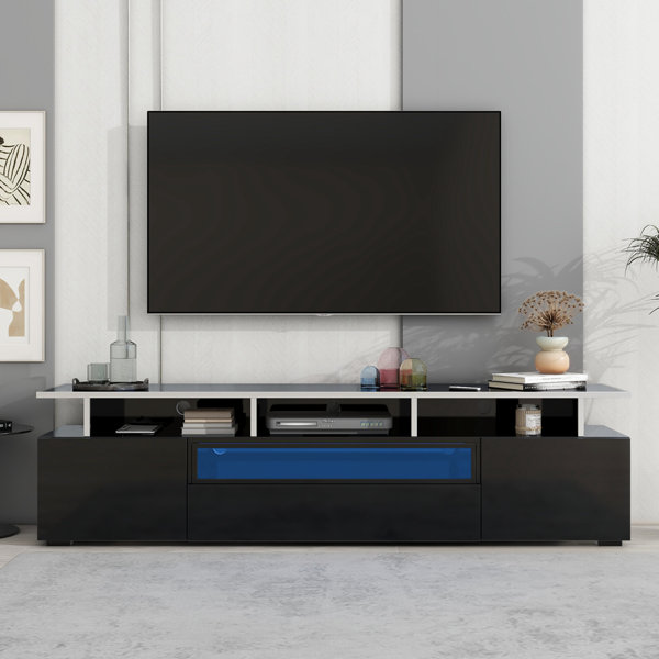 Latitude Run® Joelly 76.7'' W Storage Credenza | Wayfair