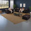Canapé modulaire en cuir synthétique modulaire capitonné pour la maison
