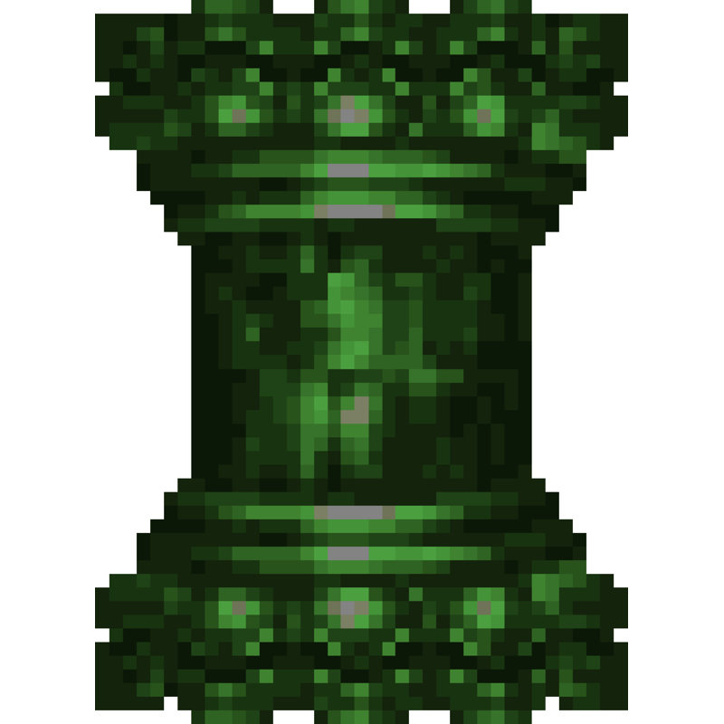 Colonne d'Halloween en carton