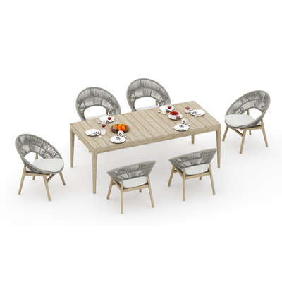 Weathered Teak Outdoor Dining Table: Timeless Elegance for Patios 3 Weathered Teak Outdoor Dining Table: Timeless Elegance for Patios