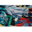Tapis tissé de qualité supérieure, 2,6 x 4,0 pieds | 100% polyester, antibactérien, antidérapant | Impression numérique 3D, lavable à la machine, hauteur des poils: 0,04 po | Idéal pour le salon, la chambre à coucher et la décoration intérieure-297368293