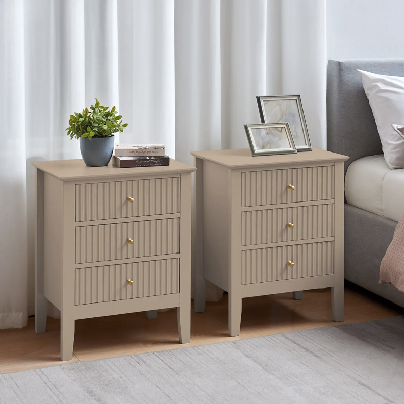 48cm W Bedside Table