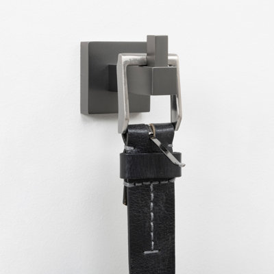 Catania 2 Piece Wall Mounted Brass Robe Hook Set