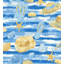 Papier peint bord de mer coquillage