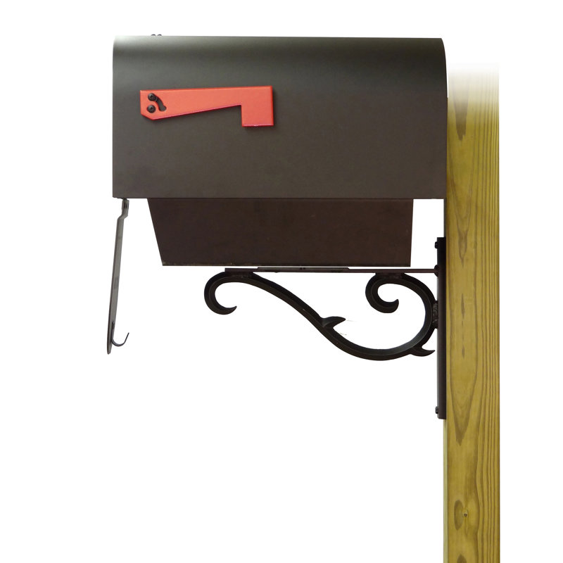 Titan Aluminum Post Mounted Mailbox