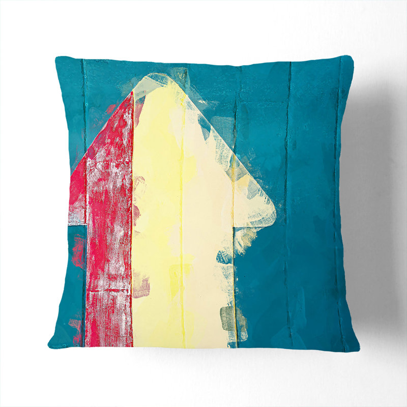 Square Throw Cushion, 40cm H x 40cm W x 15cm D