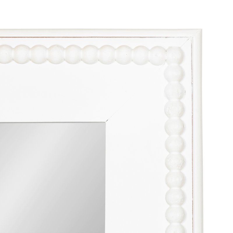 Miroir décoratif mural Wamblee, Blanc