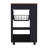 Blosson Kitchen Cart, One Drawer, Two Open Shelves, Four Casters - Light Oak-1911324543