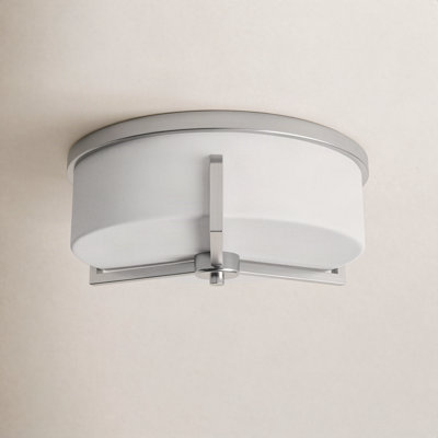 Rosolio 3 Light Glass Flush Mount