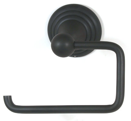Embassy Wall Mounted Single Post Toilet Paper Holder, Bronze
