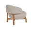 Chaise d'appoint Pina Colada en lin beige