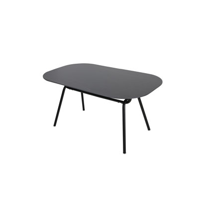 Abberbury Stone Top Metal Base Dining Table
