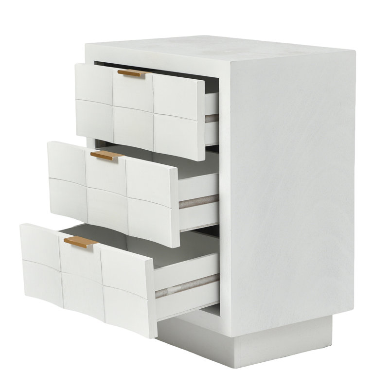 Élan Atelier Accent Table - Pure White, Pure White