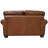  Joclyn 60" Genuine Leather Rolled Loveseat