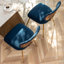 Chaise d'appoint rembourrée en coton Jahking-353596704