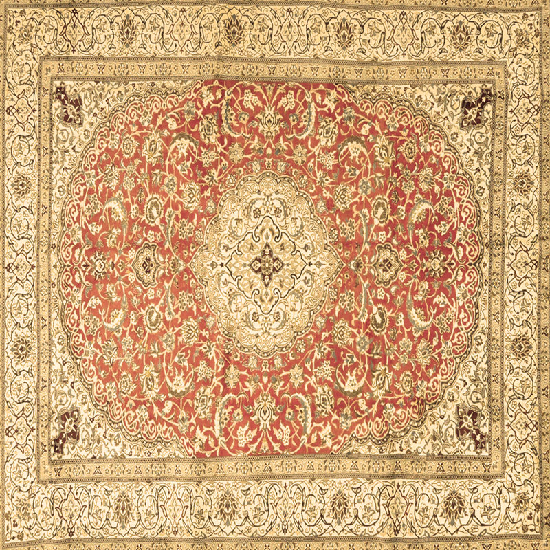 Mackinzy Performance Oriental Indoor Rug, Square 6'