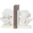 Coastal Stone Non-Skid Bookends