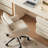 Creamy Style Elegant And Durable Writing Desk