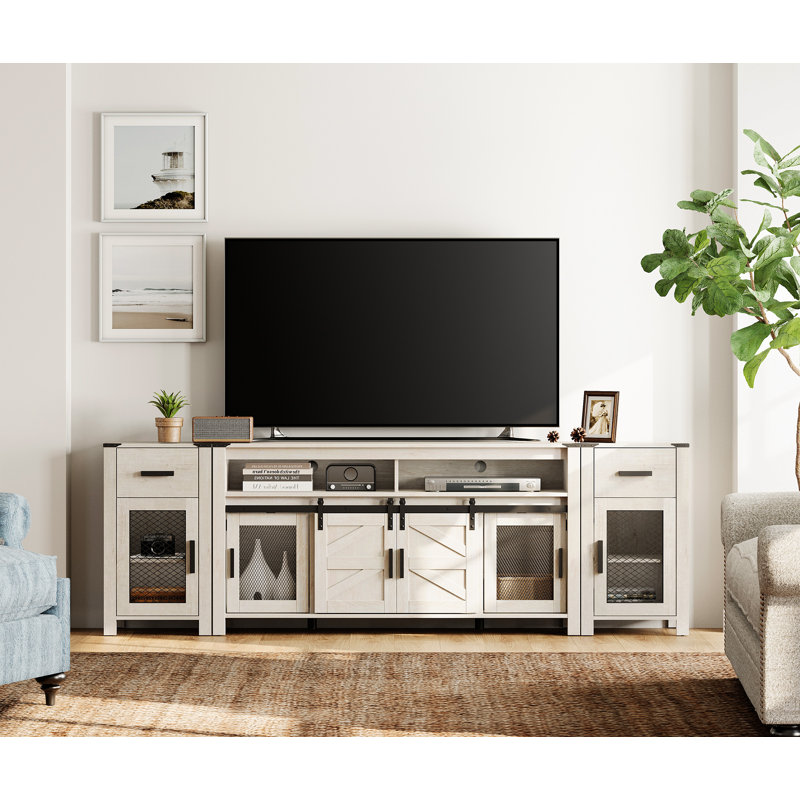 Gracie Oaks 2 In 1 Drawer Tv Stand Set For Ups To 85 Inch