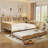 Wooden Daybed With Storage Shelves-2106069816-2106069823