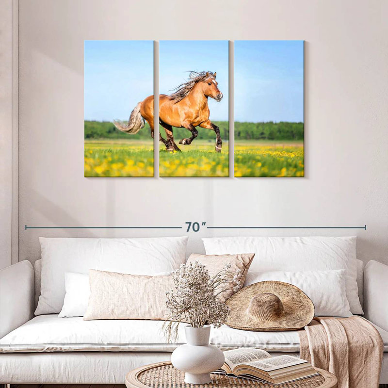 Cheval Bramom Palomino, H 28 po x l 45 po
