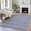 Tapis bleu intérieur / extérieur lavable à la machine Xhevrie-112171057