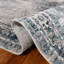 Tapis oriental bleu marine / gris Rumsey-2074526566