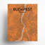 Carte de la ville de Budapest, impression-1886786666-1886786644