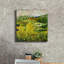 Toile épique Graffiti «Yellow Trees» par Allan Friedlander, 18 po x 18 po-1194081407
