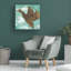 Art sur toile bolivien «Sasha Winter Lodge»-104141544