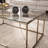 Nicholance Glass Top Coffee Table