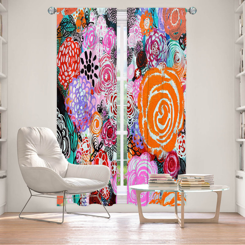 Room Darkening Curtain Pair, 20" W x 82" L