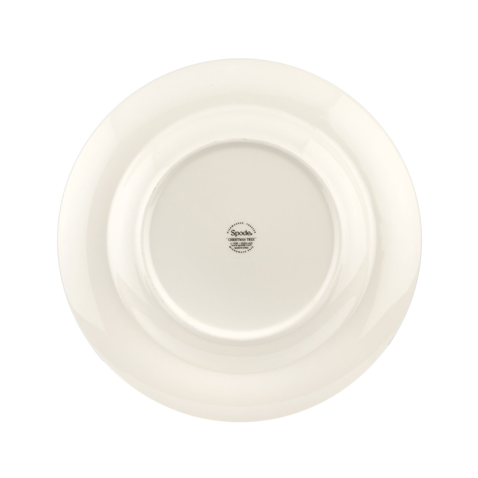 Spode Christmas Tree Tartan Salad Plate 7.75"