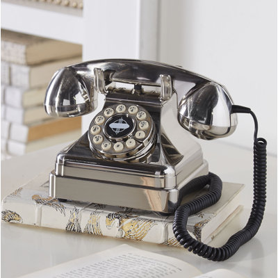 Rotary Dial Corded Telephone