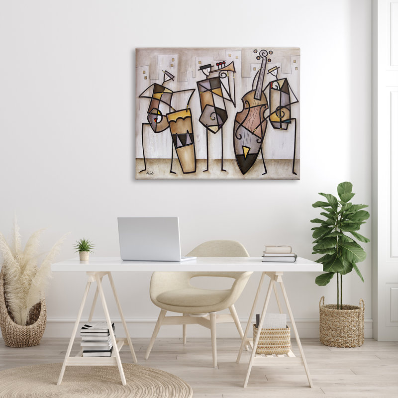 «Toile tendue surdimensionnée» par Eric Waugh, Toile tendue, H 36 po x l 48 po x P 1,5 po