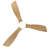 52'' Solid Wood 3-blade Modern Led Ceiling Fan With Remote Control And Light Kit Smart App Remote Control-649537757