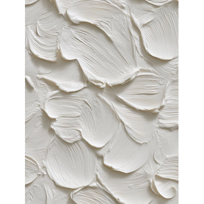 Abstract Wallpaper Texture Removable Ivory Wall Double Roll