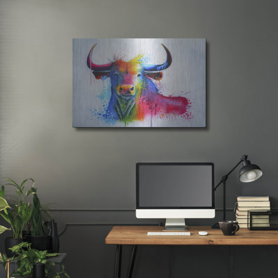 " Bull Splash Colors " by Ivan Negrete