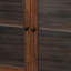 Armoire de rangement autoportante de 63 pouces avec système de gestion des câbles et trousse anti-basculement