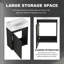 Meuble-lavabo peu encombrant de 16 po pour salle d'eau avec lavabo en céramique-632572561
