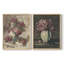 «Vintage Floral», ensemble de 2 estampes numériques encadrées-716311781-716311777