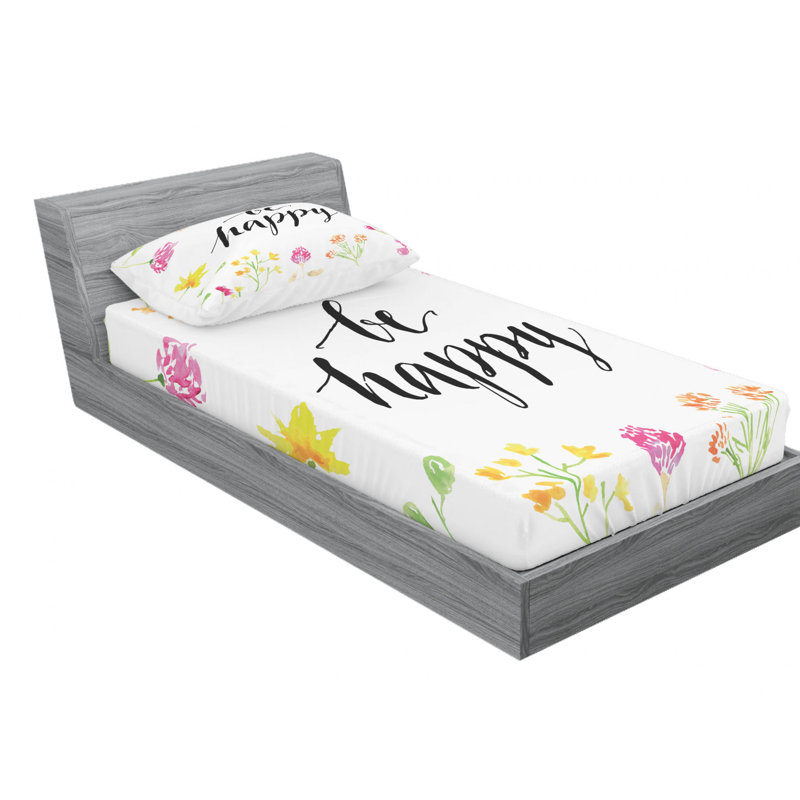 Microfiber Sheet Set, Twin XL Sheet Set with Fitted Sheet